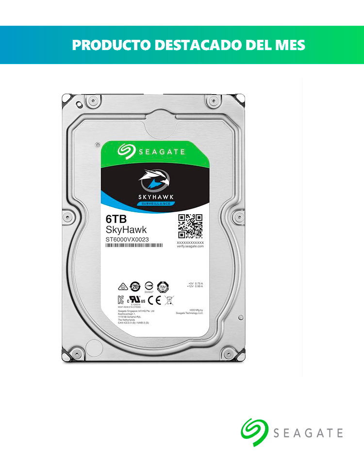 DISCO INTERNO 2TB SKYHAWK